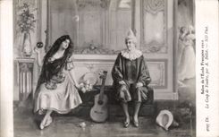 CPA Fantaisie Salon 1910 Le coup de foudre Par Bellet 