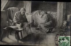 CPA Fantaisie Salon 1909 Michaelson Interieur 