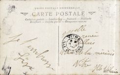 CPA Fantaisie Salon 1909 Michaelson Interieur 