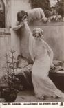 CPA Fantaisie Salon 1914 Daudin Idylle a Pompei Femme