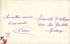 CPA Fantaisie Salon 1913 Michaud Glorieuses reliques 