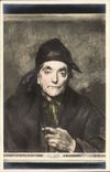 CPA Fantaisie Abel Boye Vieille femme