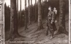 CPA Fantaisie Salon 1912 Petit Gerard La vision Militaria 