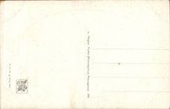 CPA Fantaisie Salon de la guerre Paul de Flument Dernier espoir Militaria 