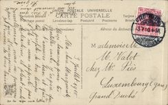 CPA Fantaisie Salon 1910 Pecheurs sur la cote de la Mediterrannee par Montenard