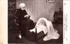 CPA Fantaisie Salon de Paris Henri Jamet Vie paisible