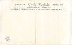 CPA Fantaisie Salon 1909 Galant message par Etcheverry 