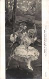 CPA Fantaisie Salon 1909 L'escarlopette par Mlle S Daynes Grassot