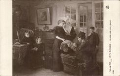 CPA Fantaisie Salon 1913 Michaud Glorieuses reliques