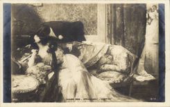 CPA Fantaisie Salon 1903 Etcheverry Vertige