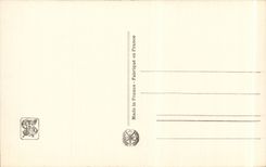 CPA Fantaisie Salon de Paris Maroniez Apres la pluie