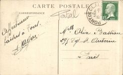 CPA Surroundings of Grenoble the cascade of Claix