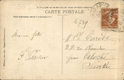 CPA On the road of Flumet to Giettz Cascades of Stapet