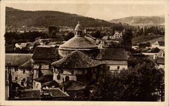 CPA Souillac the abbey church Byzantine Style romano