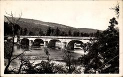 CPA Souillac Le bridge on the Dordogne