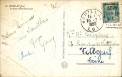 CPA Souillac Le bridge on the Dordogne