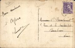 CPA Agen Places Station and bell-tower co  Foy