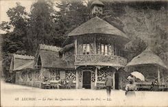 Luchon it Park of the Quincunxes - CPA