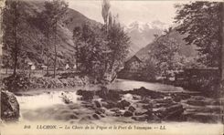 Luchon Falls it of the Spade and the Port of Venasque - CPA