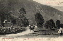 Luchon them the Pyrenees - In the valley of Lily CPA