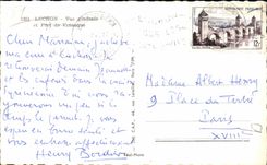 Luchon - View - Port of Venasque - CPA