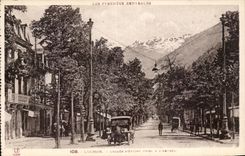 Luchon - Allee of Etigny - CPA