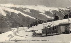 Luchon it Cog railway - CPA