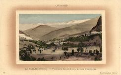 Luchon - Sight on Saint Paul and the Pyrenees - CPA