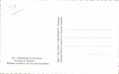 Toulouse - La Ville Rose - Arcades du Capitole - CPA 