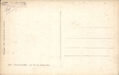 Toulouse - La Place Esquirol - CPA 