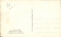 Toulouse - Piscine Municipale - Le Rocher et sa Cascade - Swimming Pool - CPA 