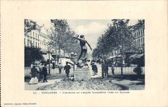 Toulouse - L'Avenue et L'Allee Lafayette - CPA 