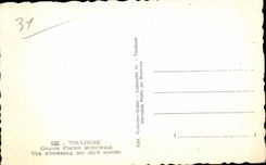 Toulouse - Grande Piscine Municipale - Swimming Pool - CPA 