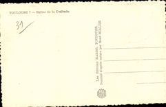 Toulouse - Eglise de la Dalbade - CPA 