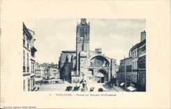 Toulouse - Place et L'Eglise St Etienne - CPA 