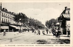 Toulouse - Carrefour Jean Jaures - Boulevard de Strasbourg - CPA 