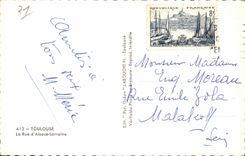 Toulouse - La Rue d'Alsace Lorraine - CPA 