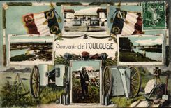 Toulouse - Souvenir Militaria - CPA 