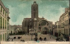 Toulouse - Place St Etienne - La Cathedrale - CPA 