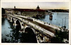 Toulouse - Pont Neuf et l'Hotel Dieu - CPA 