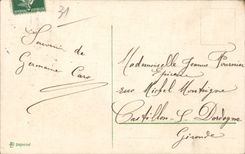 Toulouse - Souvenir - fleurs - flowers - CPA 