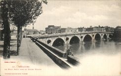 Toulouse - Le Pont Neuf pris du Cours Dillon - CPA 