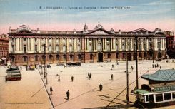 Toulouse - Facade du Capitole - Hotel de Ville - CPA 