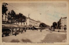 Toulouse - Carrefour Jean Jaures - Les Boulevards Glacier des americains - CPA 