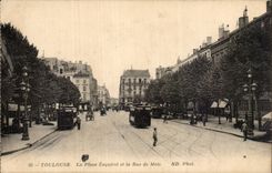Toulouse - La Place Esquirol et la Rue de Metz - CPA 