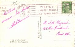 CPA Toulouse Le musee des Augustins