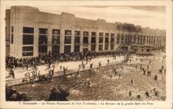 CPA Toulouse La piscine municipale du parc Toulousain Le batiment de la grande salle des fetes