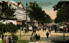 CPA Toulouse Allees Lafayette Prise du square