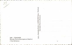CPA Toulouse Grande piscine municipale et stadium