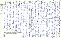 CPA Toulouse Carrefour Boulevard de Strasbourg et place Jeanne d'arc